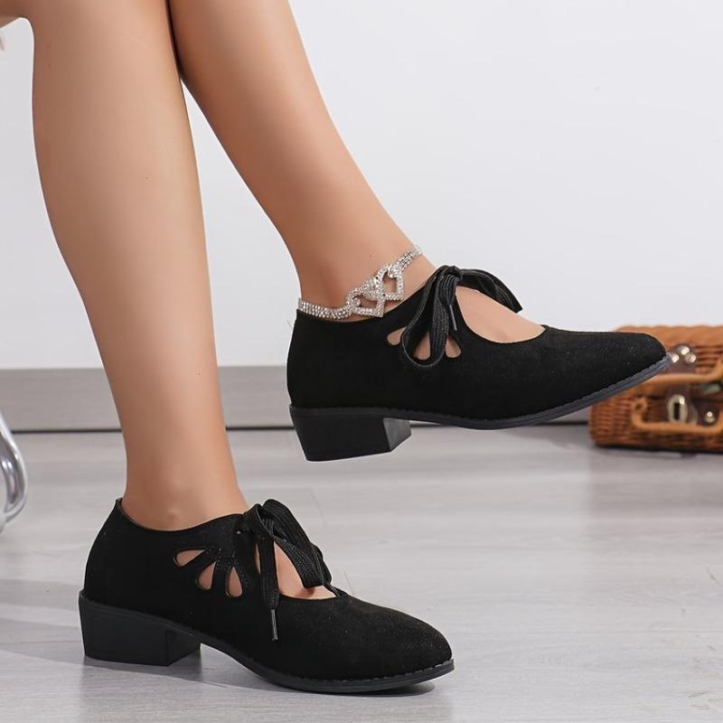 

Autumn Women s Pointed Toe Shallow Heeled Shoes New Rtero Chunky Heel Single Shoes for Women Pumps Dress Women s Casual Shoes 36