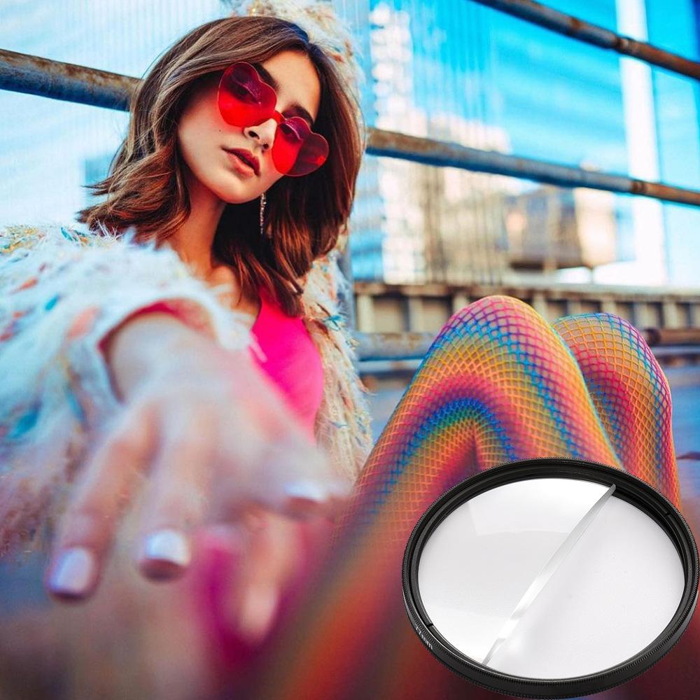 Puyi Kaleidoscope Special Effect Photography Accessories Camera Lens Filter 52-82Mm Prism Filter Glass For Dslr Slr Canon Nissan