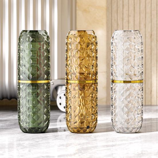 Toothbrush Box Large Capacity Light Luxury Portable Travel Toothbrush Toothpaste Holder Case Bathroom Accessories