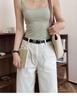 Women's Camisole with Built-in Bra, Padded Cups, Backless Design, Sleeveless Option, Wear as Outerwear or Base Layer