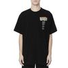 Off-White Rationalism Logo Print Short Sleeve T-Shirt Men Tops Black OMAA038R201850071088