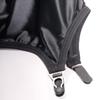 Liguero Satinado Brillante Retro con Pinzas Metálicas Lencería Sexy Mini Vestido Body Ajustado Tirantes para Medias de Baile en Barra para Damas