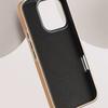 Custodia magnetica in pelle business con cornice placcata premium per iPhone 17 16 15 14 13 Pro Max Plus 17Air Per Magsafe Cover antiurto