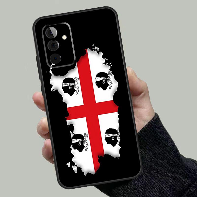 

Flag of Sardinia Case For Samsung Galaxy A06 A16 A26 A36 A56 A53 A32 A52 A33 A13 A55 A35 A15 A14 A34 A54 A17 Samsung A16