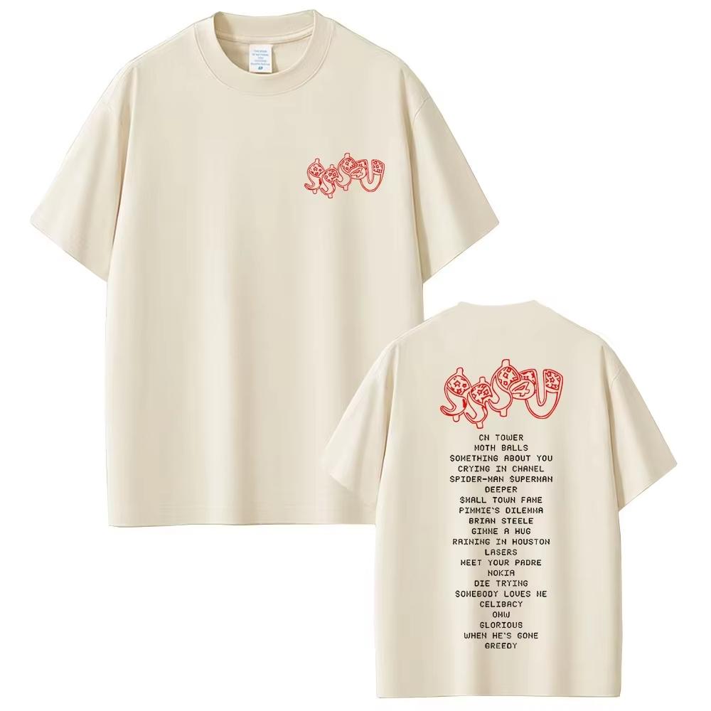 Rapper PARTYNEXTDOOR  Drake Graphic T Shirt SSS4U Some Sexy Songs 4 U Tshirts Mens Hip Hop Fashion Tshirt 2026 Springsummer