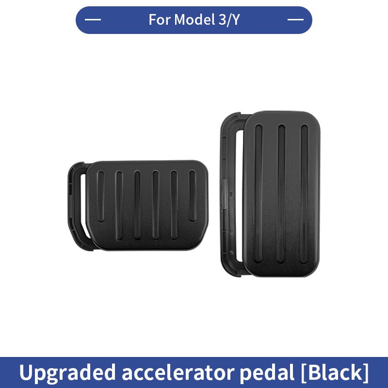 TESY For Tesla All Model YL Y Juniper Launch Model 3 Highland Accelerator Brake Pedal Anti Slip Foot Rest Cover