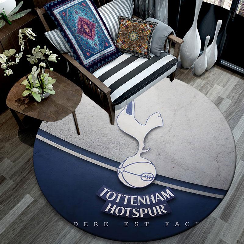 Spurs pattern round rug,Carpet Rug for Living Room Bedroom Playroom ,Non-slip Floor Mat,Holiday Gifts and Birthday Gifts.