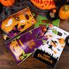 40pcs Halloween Gift Plastic Gift Tote Candy Party Pumpkin Spider Element Colorful Packaging Plastic