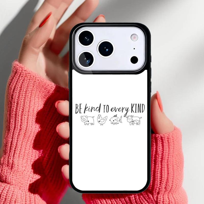 Vegan Friends Not Food Phone Case for iPhone 17 Air 16e 15 14 13 Pro Max Back Cover for 12 11 Pro Coque