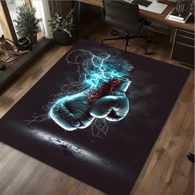 Boxing Gloves Rug Home carpet Office Decorative Carpet For Living Room Bedroom Door Mat Floor Carpet Computer Chair Area Rug