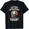 Funny Lactose Intolerant Yogurt Lover Design T-Shirt
