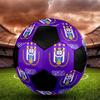 SIZE 5 RSC Anderlecht Soccer Ball Colorful All Ages Machine Stitched PVC Competition Ready Durable High-Bounce