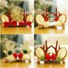 Christmas Reindeer Antler Hair Clips, Festive Deer Horn Headwear for Holiday Parties
