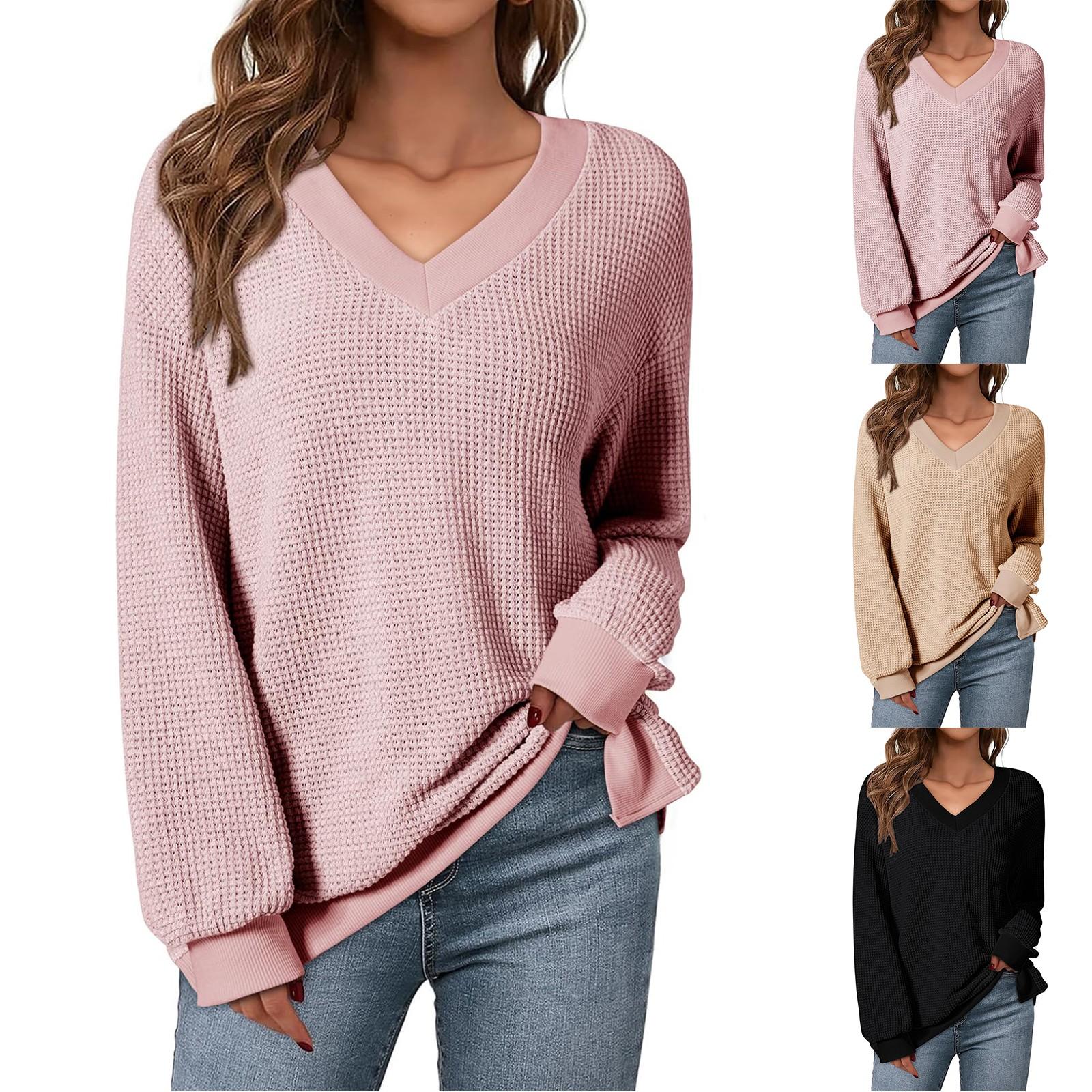 

Свитшот для женщин свободного покроя, свободный топ-пуловер S