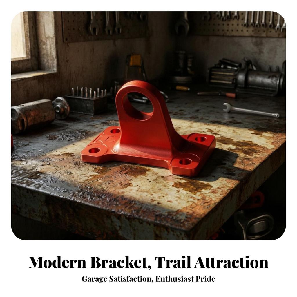 Recovery Hook Bracket Trail-Ready Loop Heavy-Duty