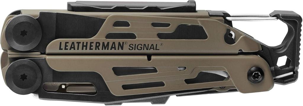 LEATHERMAN SIGNAL with 19 Fire and Rescue and Disaster Multi-Tool Functions, Starter, Whistle, 25-Year Warranty, Camping, Survival, Preparedness,