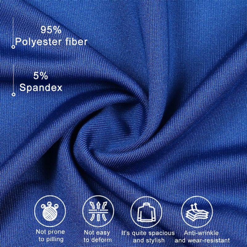 Men's Quick-Dry Sports Compression Shirts Tights Solid Color Crew Neck Fitness Top