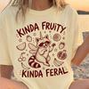LGBTQ Pride Month, Kinda Fruity Shirt, Lesbian Girl Kisser Pride Tee, Bi Gay Funny TShirt, WLW Pansexual Bisexual Baby, That Go Hard Pride
