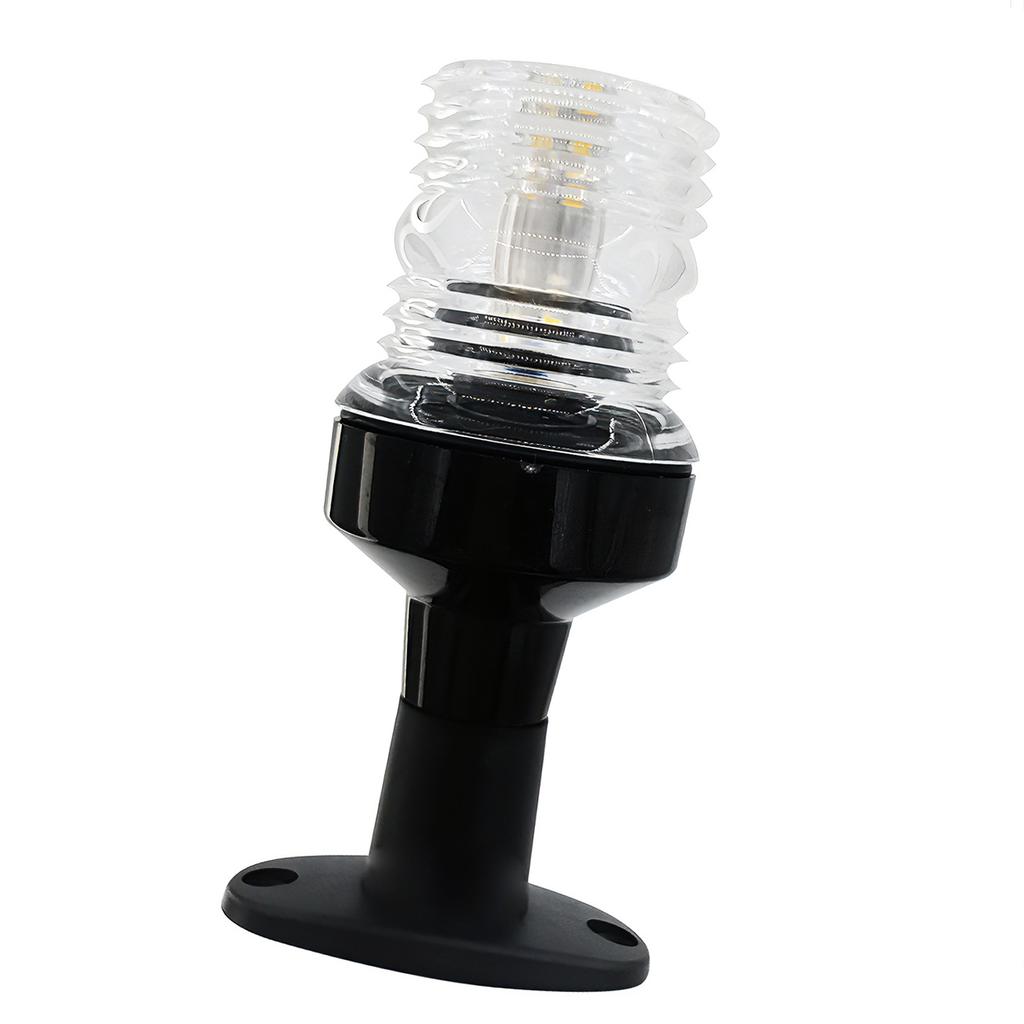Marine Navigationslicht 360 Grad Abdeckung LED Lampe 54x128mm Weiß Geeignet für Schiffe Boote Kunststoff Einfache Installation