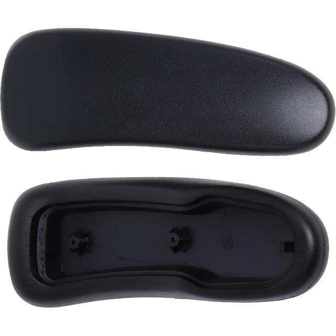 Сменные подлокотники для офисного кресла Herman Miller Classic Aeron, графитовые, 2 шт., 100% полиуретановое покрытие, черные