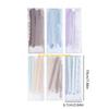 W89C 240Pcs Lace Decorative Sticker Aesthetic PET Sticker for Scrapbooking Journal
