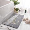 Luxury Non-Slip Bathroom Mat - Easy Clean, High-End Rabbit Hair Design with Suction