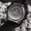 Men's Sports Tactical Watch Besta Tattoo Black with Stopwatch and Alarm Clock