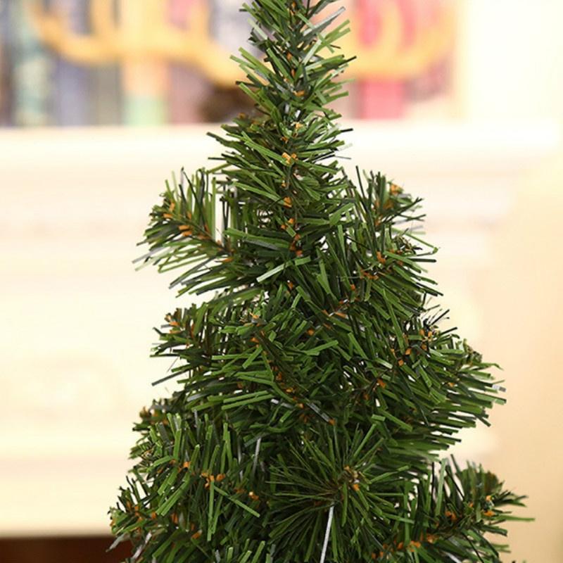 20cm/30cm Mini Green Christmas Tree DIY Decorative Tree Home Decoration Desktop Decoration