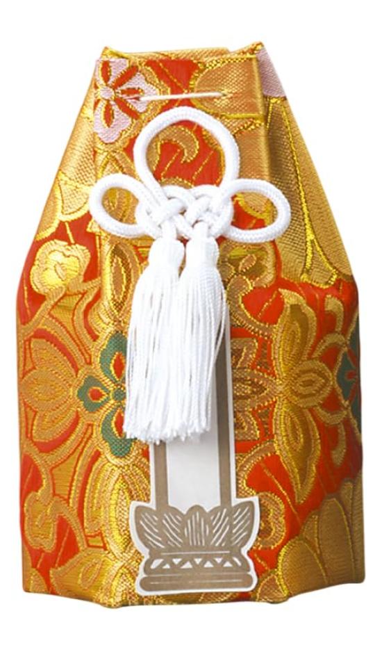 

Red Brocade Ashes Bag [For 2.5-inch Urns] Buddhist Altar Supplies, Home Memorial Services, Urn Storage