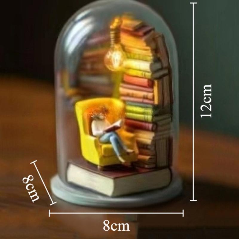 Modern Ornaments Creative Ornament Elegant Decorative Night Light Accessory Interior Miniature Bedroom Accessories Decorations