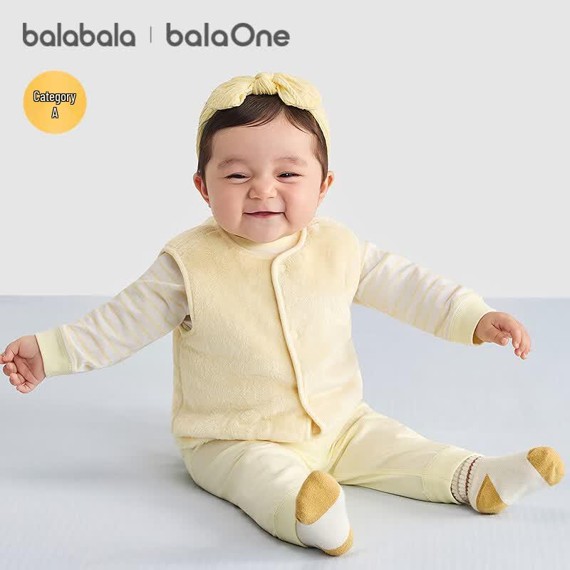 Теплый детский мультяшный жилет Balabala 100