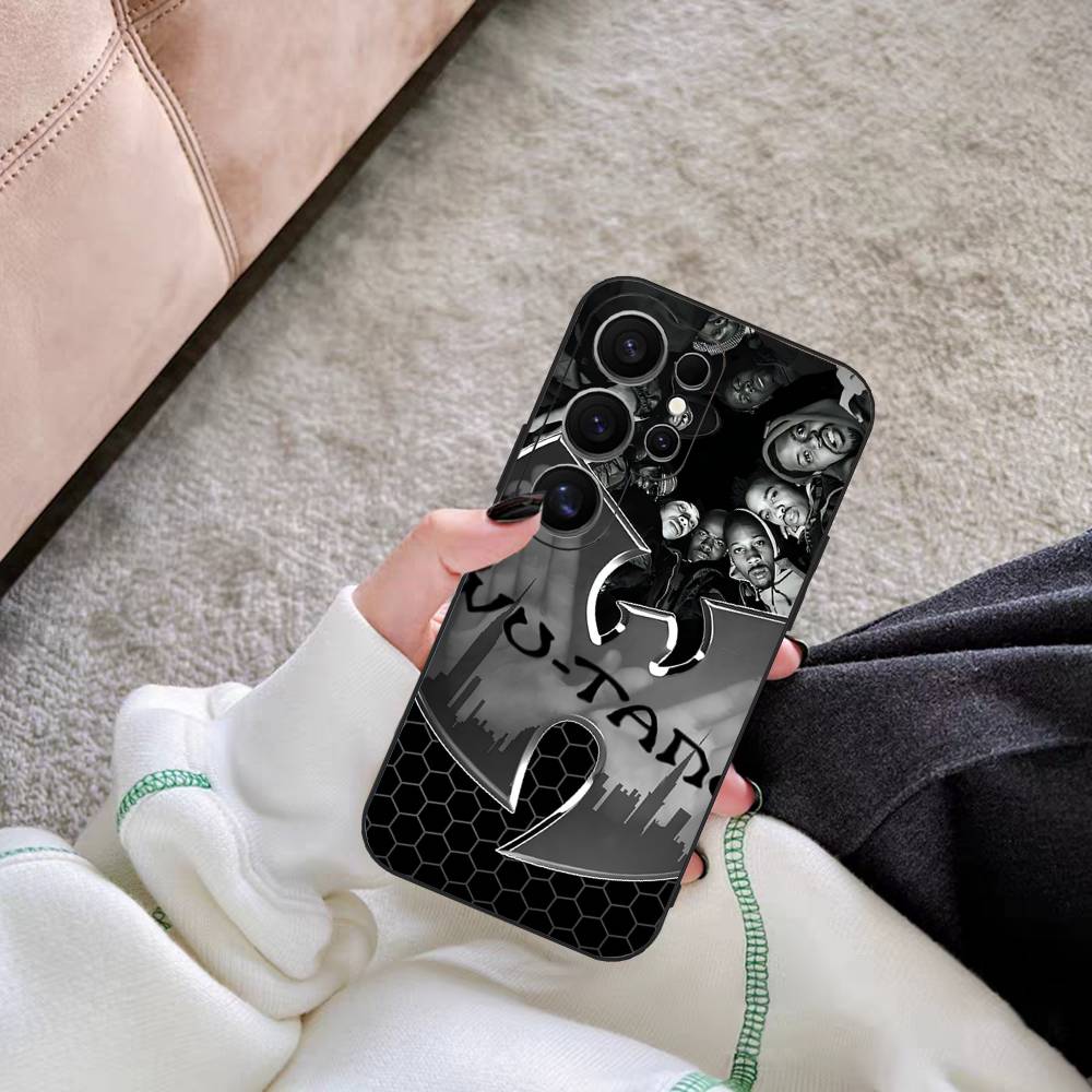 

Singer W-WU-T--TANG Phone Case For Samsung S 24 Fe 25 Ultra Plus 20 Lite 21 30 22 23 24 22 Ultra 5G Fundas Samsung S21 plus
