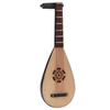 Lute Model Ornaments Simulation Pipa Chinese Guitar Stringed Instrument Decor Miniature Musical