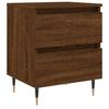 VidaXL Bedside Table Brown Oak 40x35x50 Cm Engineered Wood 826874