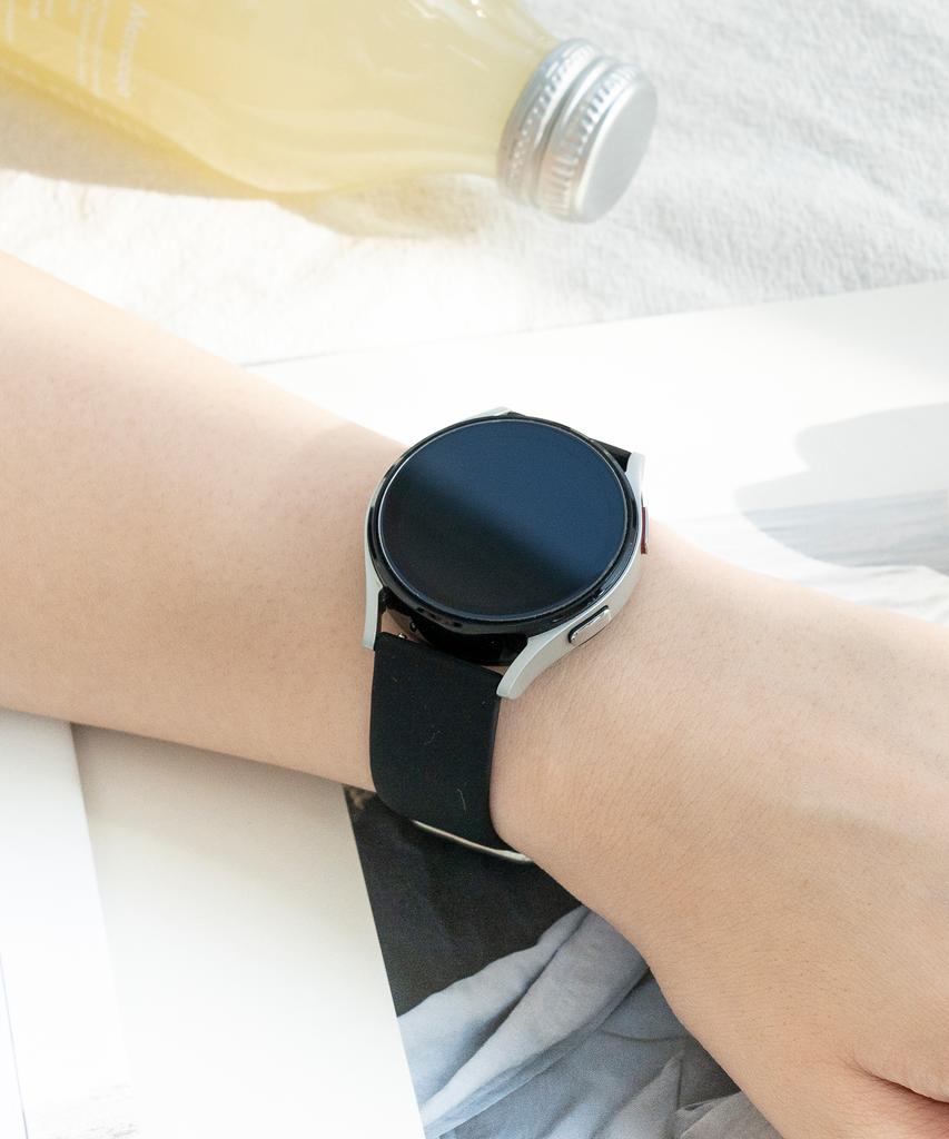 Nuateu [8Color] Galaxy Watch Basic Silicone Strap Band 20/22Mm