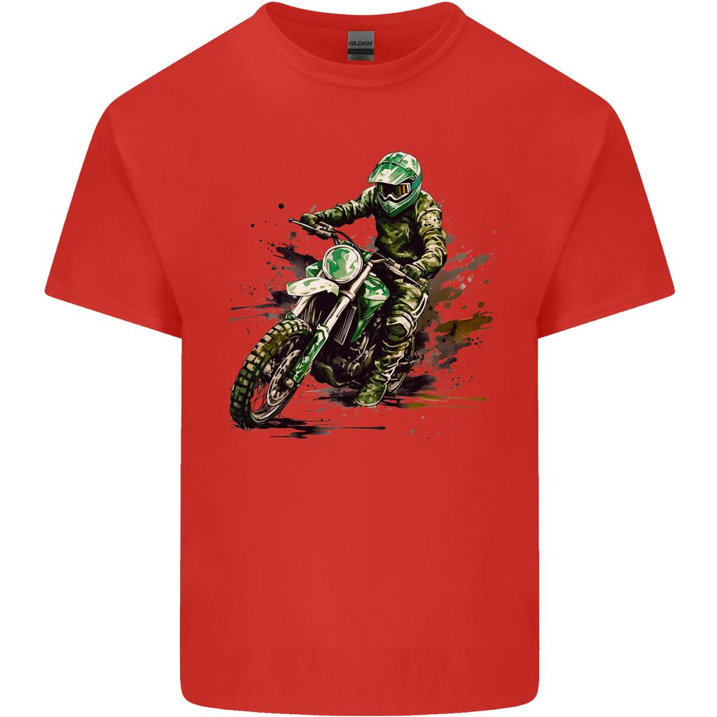 Graffiti Motorcross MotoX Motorbike Biker Unisexs Light Cotton TShirt