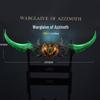 Ornamento modello di coltello a uovo con lama da guerra Ai Xinuosi a tema gioco Warcraft