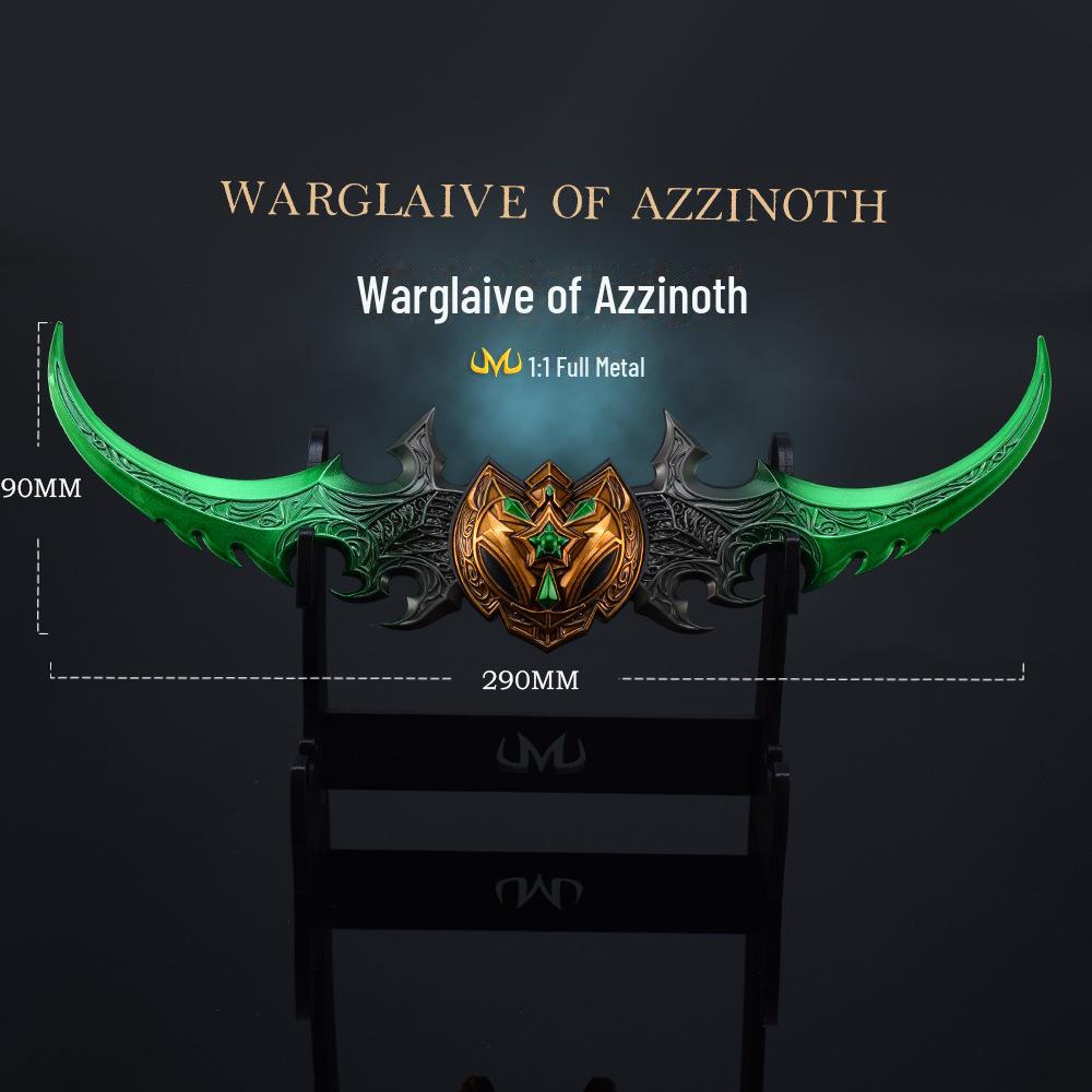 Ornamento modello di coltello a uovo con lama da guerra Ai Xinuosi a tema gioco Warcraft
