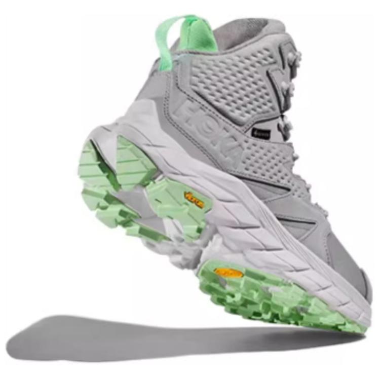 Hoka One One Anacapa Gtx Comfortable Casual Shock Absorbing Slip Resistant Durable Waterproof Supportive Balanced Mid-Top Hiking Shoes 1134984-HMLG