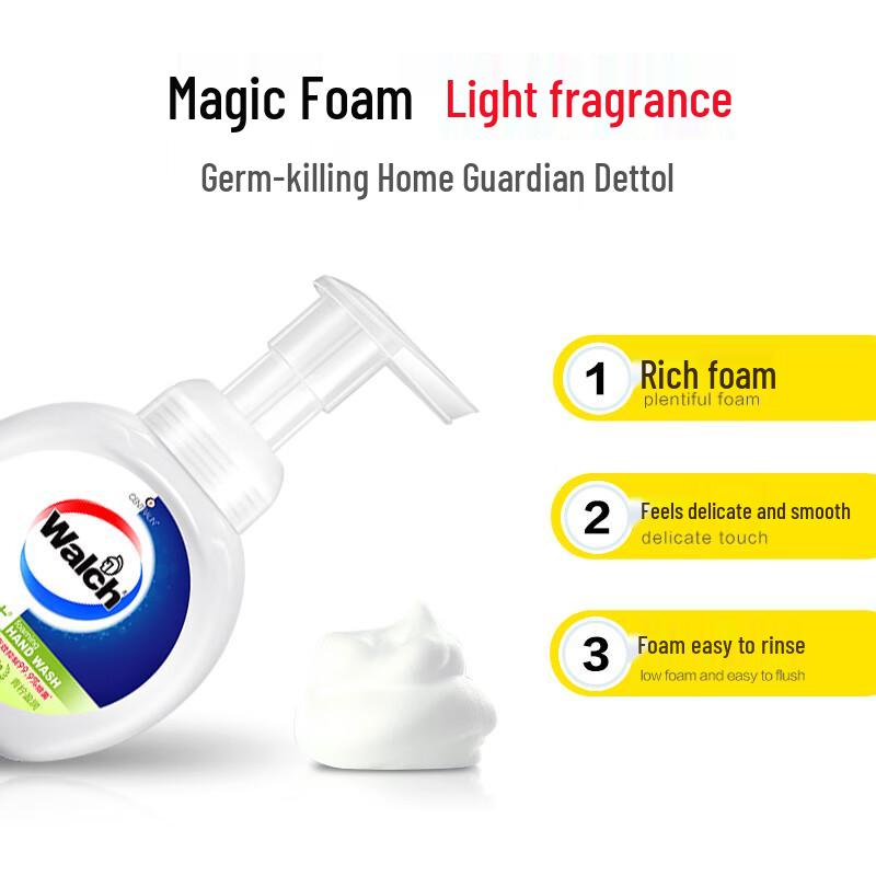 Walch Foaming Antibacterial Hand Soap, Lime Scent