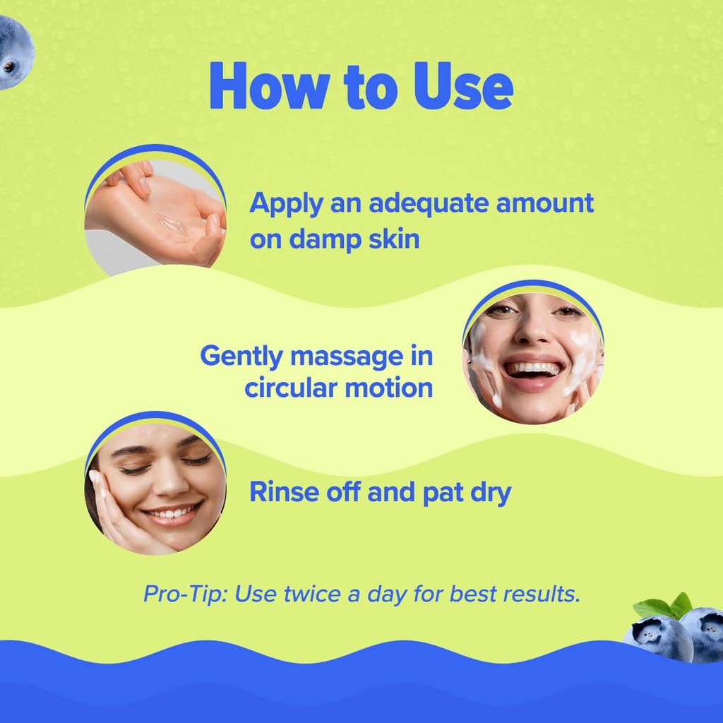 Aqualogica Bright+ Smoothie Face Wash 100 ml Pack of 1 | Brightening, Deep Cleansing & Gentle Exfoliation for Glowing Skin