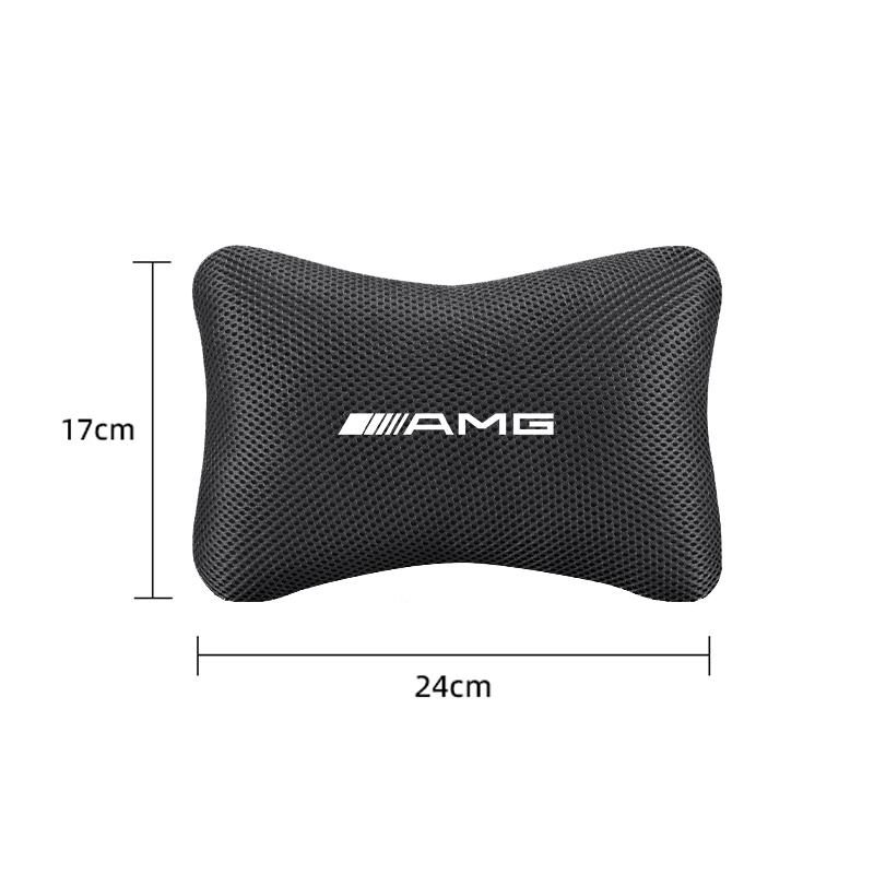 WOOY7 Zagłówek Fotelika Samochodowego Rdzeń z Pianki Memory Podpora Szyi Miękka Poduszka Dla Mercedes Benz AMG GLC W203 W206 W220 W205 W211 W212 W201 W210