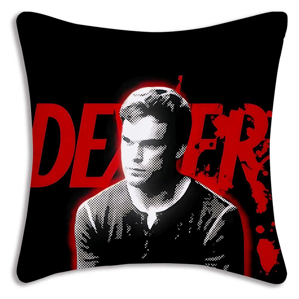Copricuscini Classici Film D-Dexter Morgans Cartone Animato Divano Decorativo Casa Stampa Double-sided Corto Peluche Carino Copricuscino