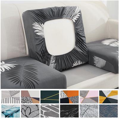 Floral Printed Sofa Seat Cushion Cover For Living Room Stretch Elastic Sofa Slipcover L Shape Corner Couch Cover 1/2/3/4 Seater