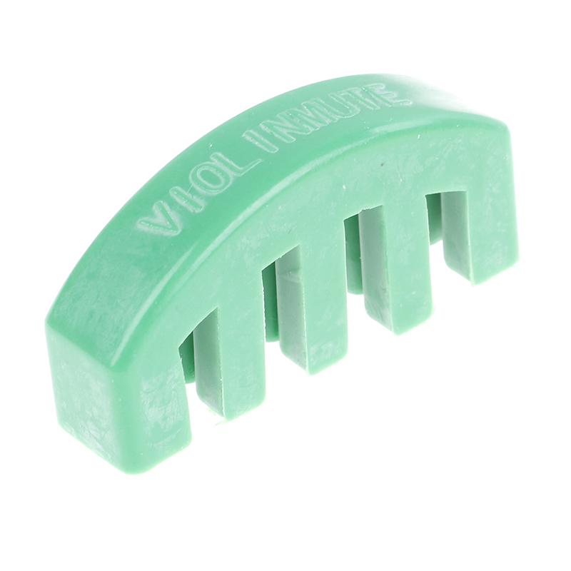 

Резиновая скрипичная сурдина Прочная резиновая сурдина для практики Глушитель Регулятор громкости зелёный