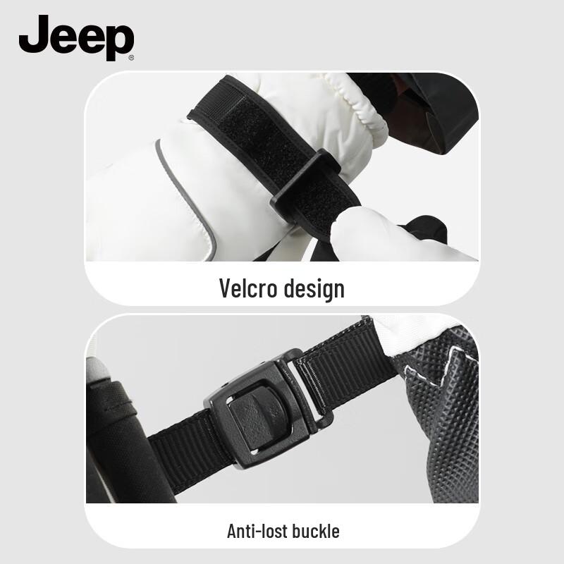 JEEP Women's Winter Touchscreen Ski Gloves