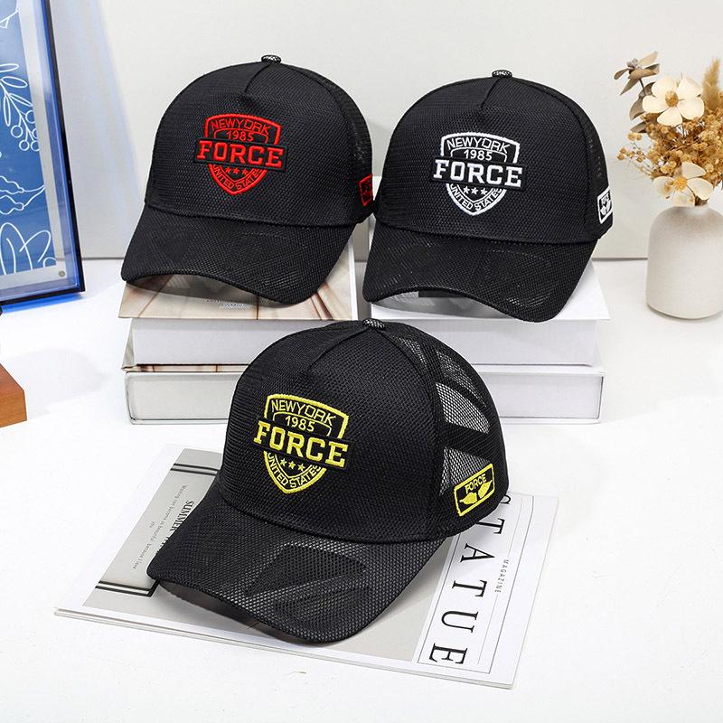 Men's Full Mesh High Crown Baseball Cap - Large Fit, Lightweight, Breathable, Wide Brim Sun Protection