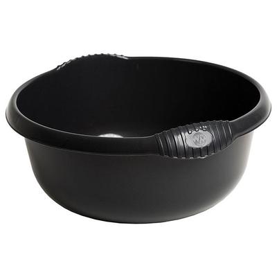 Casa Round Washing Up Bowl Midnight Black 36cm