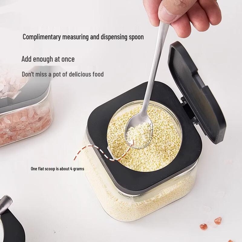 Wandmontiertes Küchengewürzglas-Set