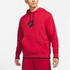 Air Jordan Jumpman Classics Logo Print Hoodie Basketball Sportswear Men Hoodie Red CV2245-687